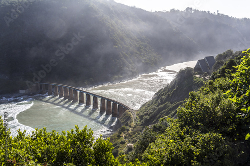 Bridge over River Mouth, Garden Route, South Africa