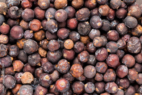 Texture of juniper berries