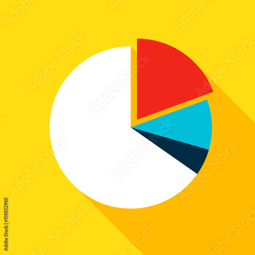 Free Download Chart Pie Flat Icon - GFXLoad