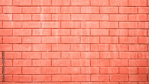 pink brick wall for background
