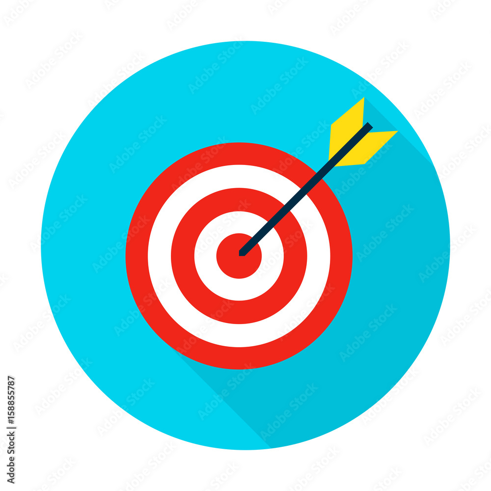 Target Flat Circle Icon Target Flat Circle Icon