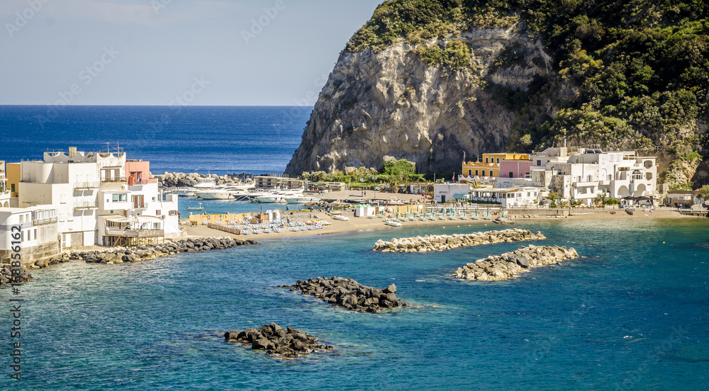 A view of Sant'Angelo in Ischia island