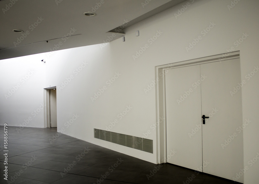 Interior corridor hospital Interior corridor hospital