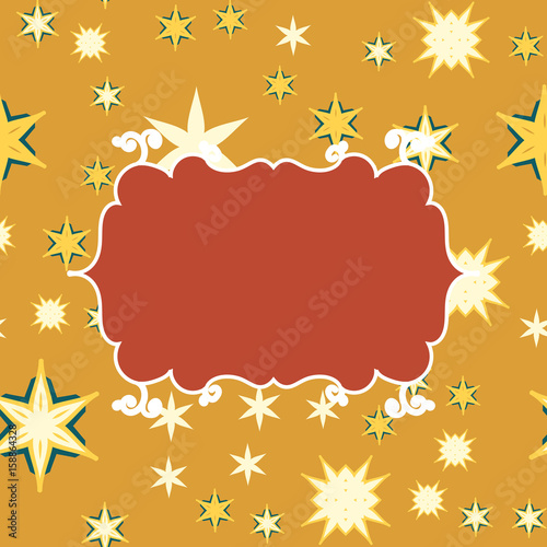 Scrapbooking vintage template with place for text for invitation, greeting, happy birthday, label, postcard, baby or child posrcard, children pattern, clip art, holiday, gift and etc.