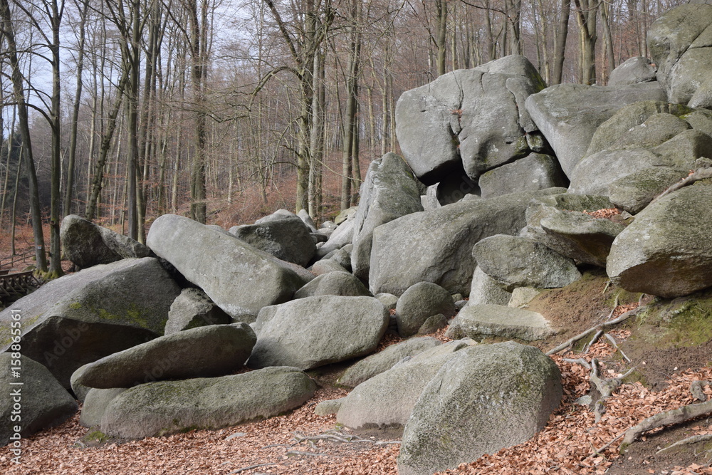 Obraz premium Felsenmeer bei Reichenbach