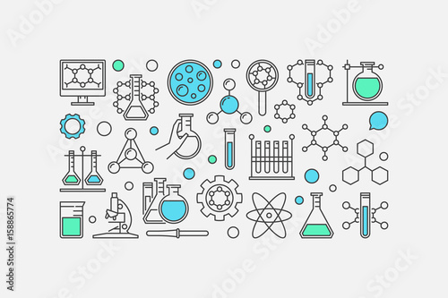 Chemistry concept banner