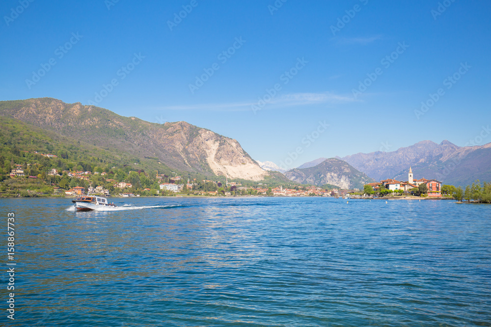 Lake Maggiore Fishermen Island, Stresa italy