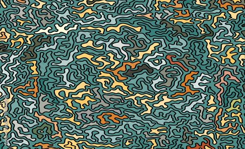 Abstract Background Simulating Camouflage