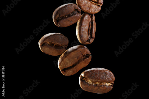 macro photo of coffee with saved path