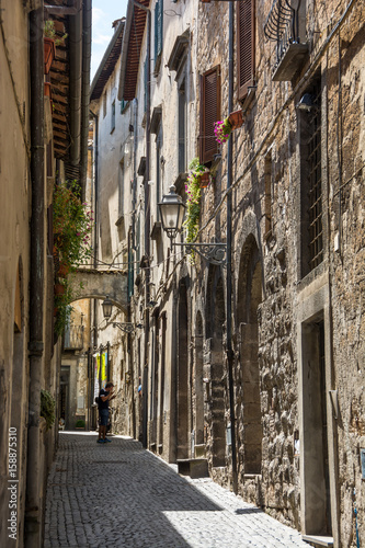 Streets of Orvieto, Italy
