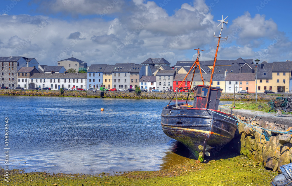 The Claddagh Galway in Galway, Ireland.