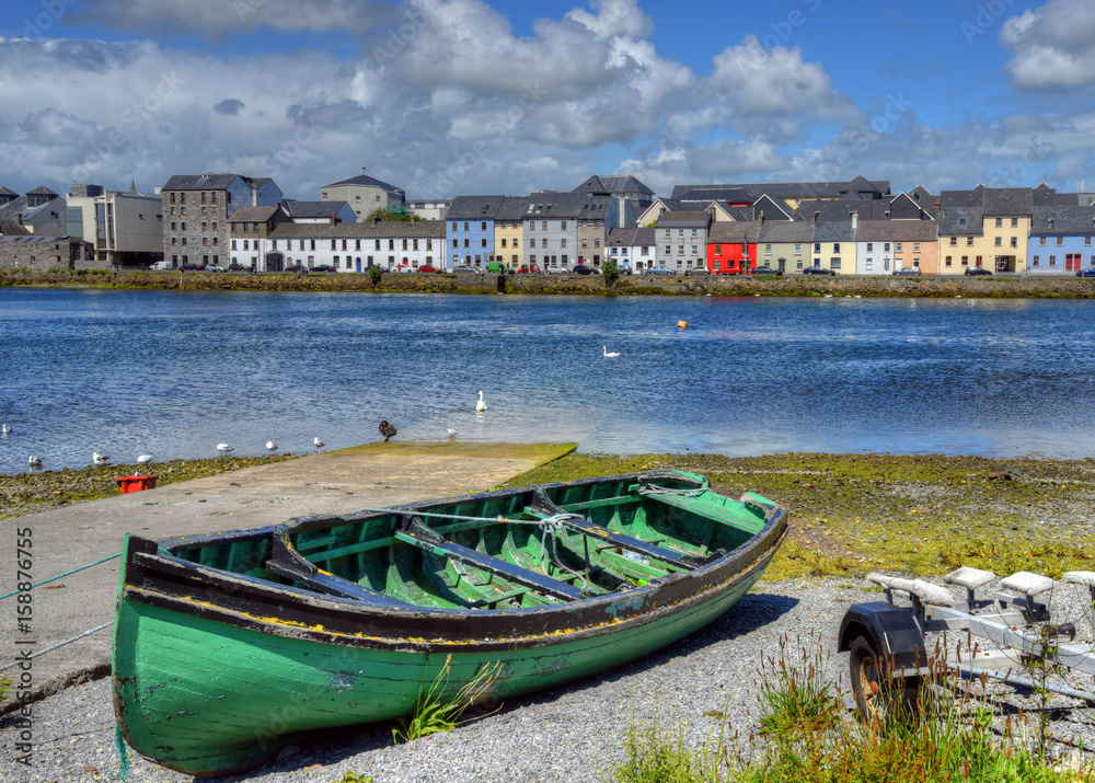 Fototapeta premium The Claddagh Galway in Galway, Ireland.