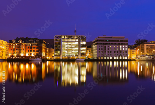 Cityscape of Bergen - Norway