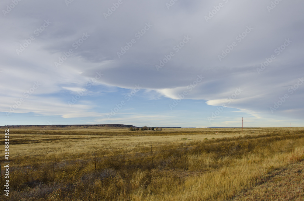 Weather Front Moving Over New Mexico