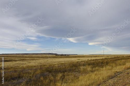 Weather Front Moving Over New Mexico