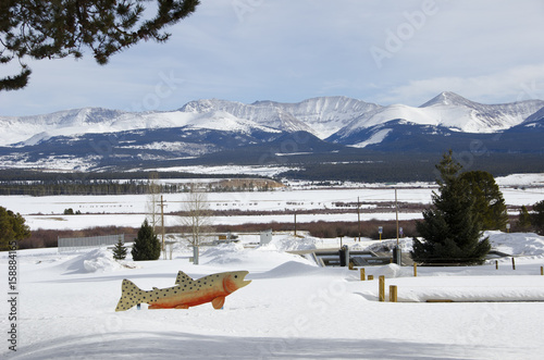 Leadville National Fish Hatchery in Winter
