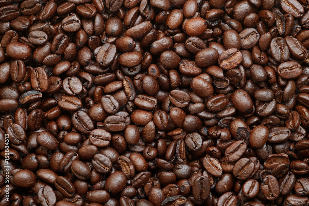 Medium roasted Arabica coffee beans Medium roasted Arabica coffee beans