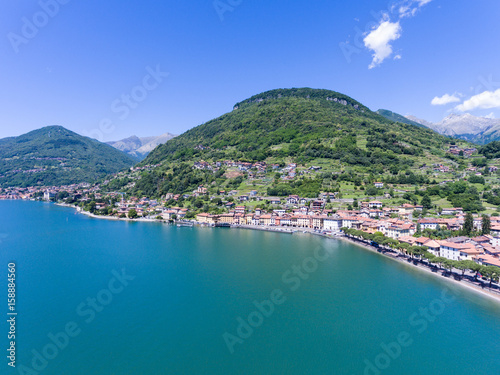 Village of Domaso - Como Lake in Italy © Simone Polattini