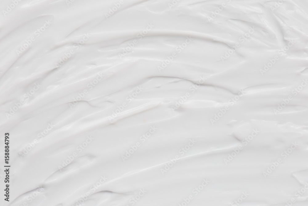 Cosmetics. Cream white background texture. Cosmetics. Cream white background texture.