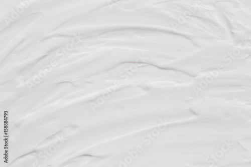 Fototapeta Naklejka Na Ścianę i Meble -  Cosmetics. Cream white background texture.