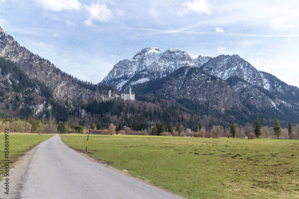 Road through the Allgau