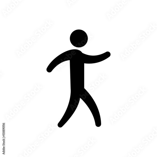 Pedestrian simple icon