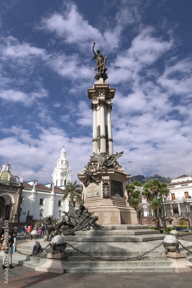 Plaza Grande in Quito, Ecuador