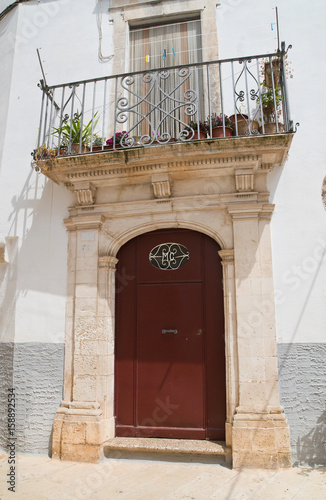 Historical palace. Martina Franca. Puglia. Italy. 