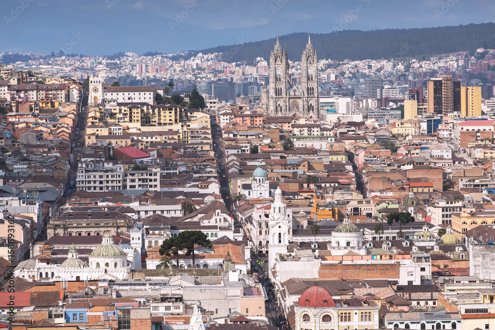 View of Quito, Ecuador