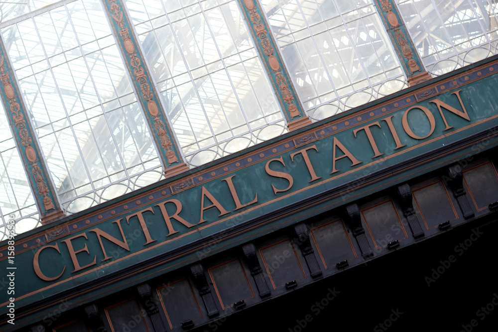 Fototapeta premium Central Station Glasgow Scotland