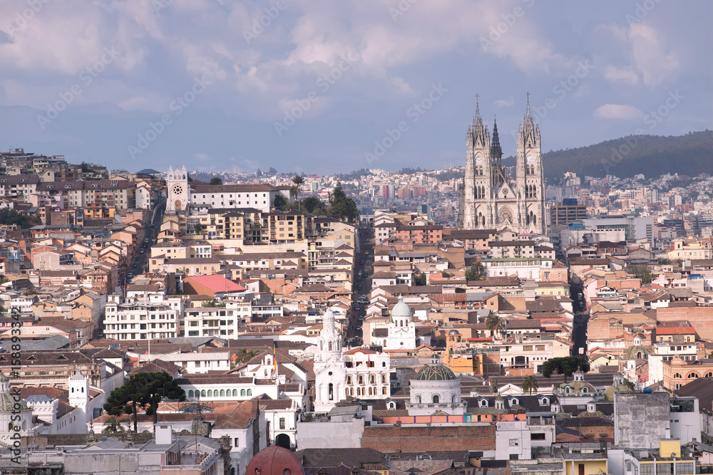View of Quito, Ecuador