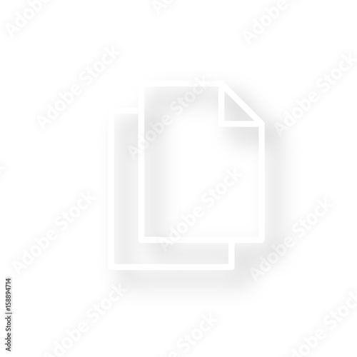 Icon mit Schatten - Formular