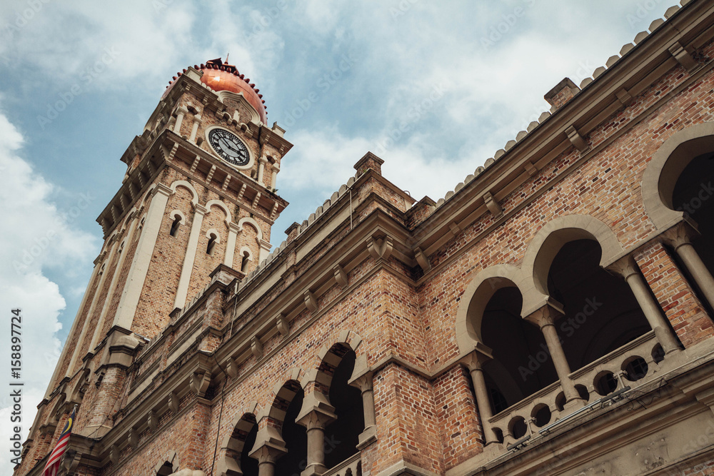 Sultan Abdul Samad Building in Kuala Lumpur, Malaysia.