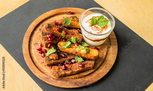Halloumi Fries mit Minze