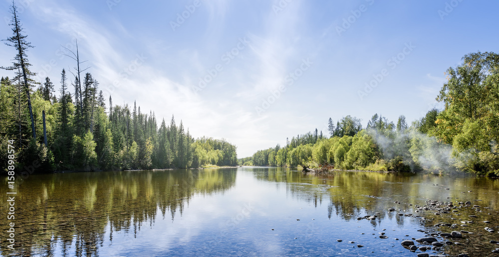 Fototapeta premium Siberian taiga Russia