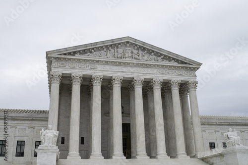 Close Up of the US Supreme Court photo