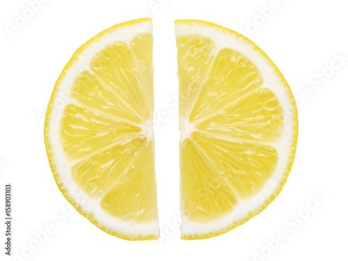 lemon slice halves