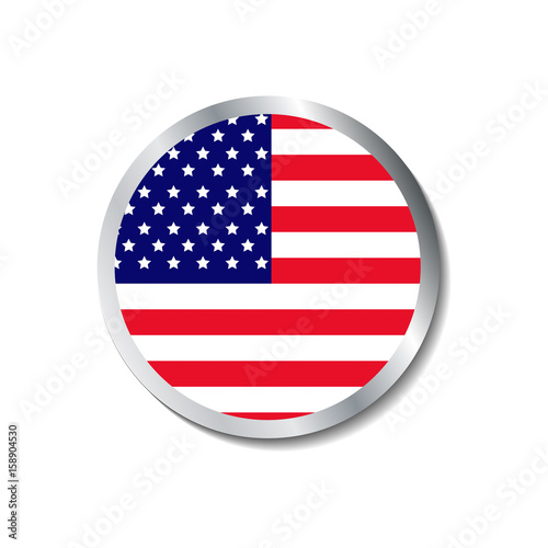 united states of america badge
