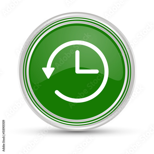 Grüner Button - Uhr zurückdrehen