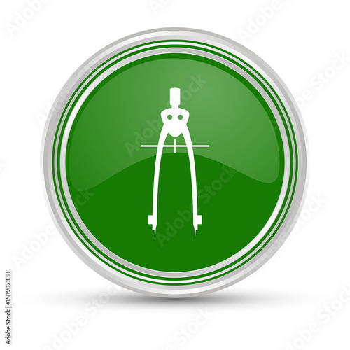 Grüner Button - Zirkel
