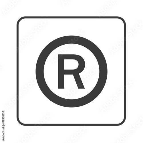 Copyright - Schutzmarke - Simple App Icon