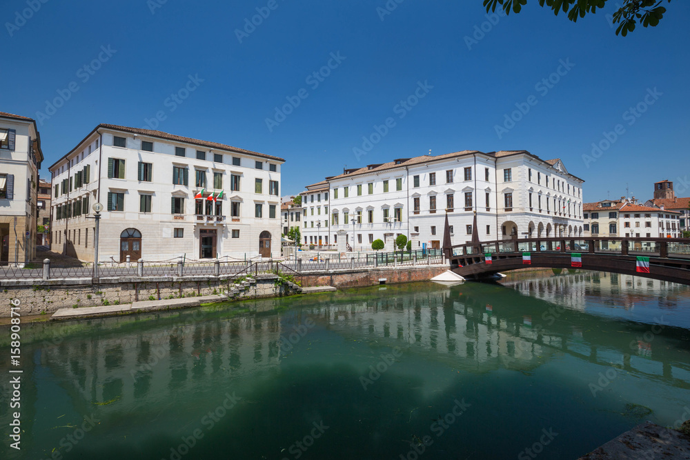 Treviso / City view of the waterfront.