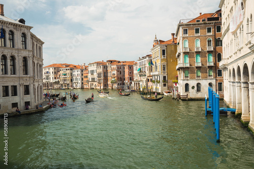 Venice   View of the river and city