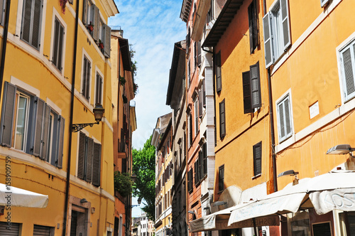 Roma  le vie del Ghetto - quartiere ebraico