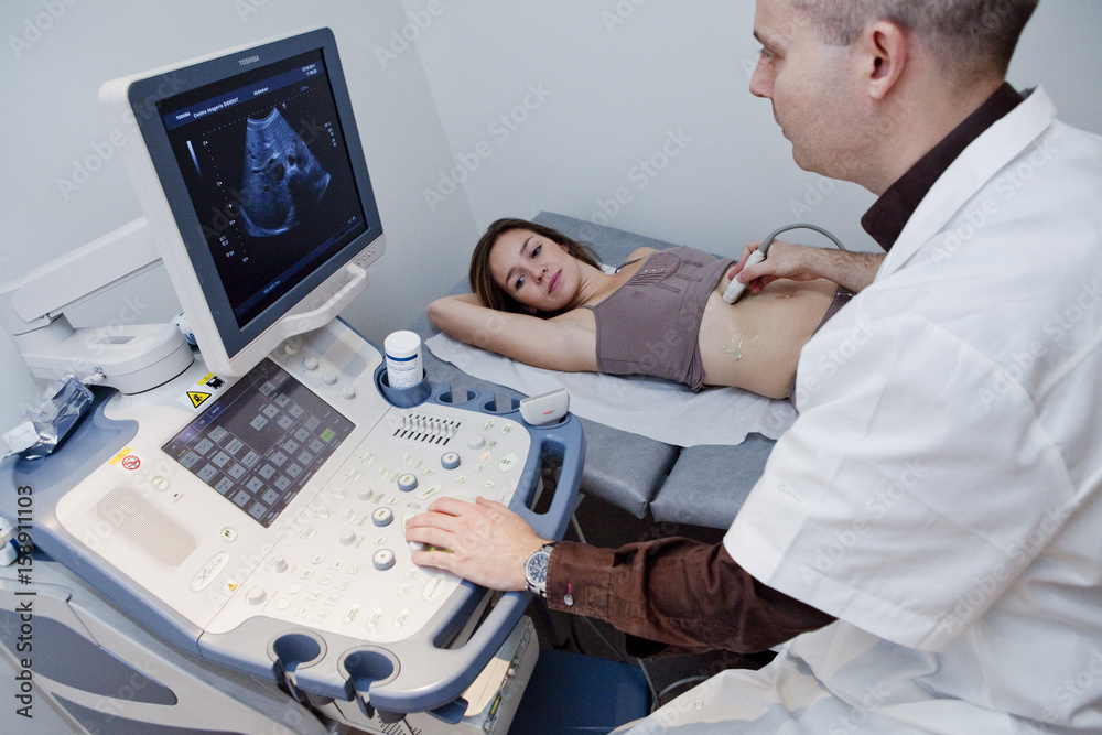 Medical imaging center in Paris, France Abdominal echography