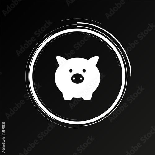 Future Button - Sparschwein