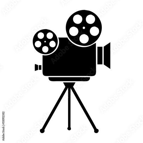 cámara de cine Stock Vector | Adobe Stock