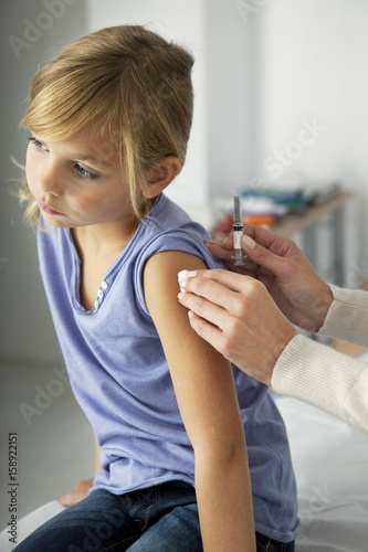 Vaccinating a child