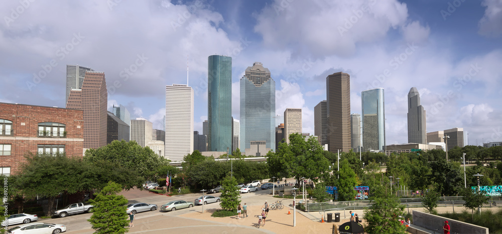 Fototapeta premium Houston Downtown, Texas, USA