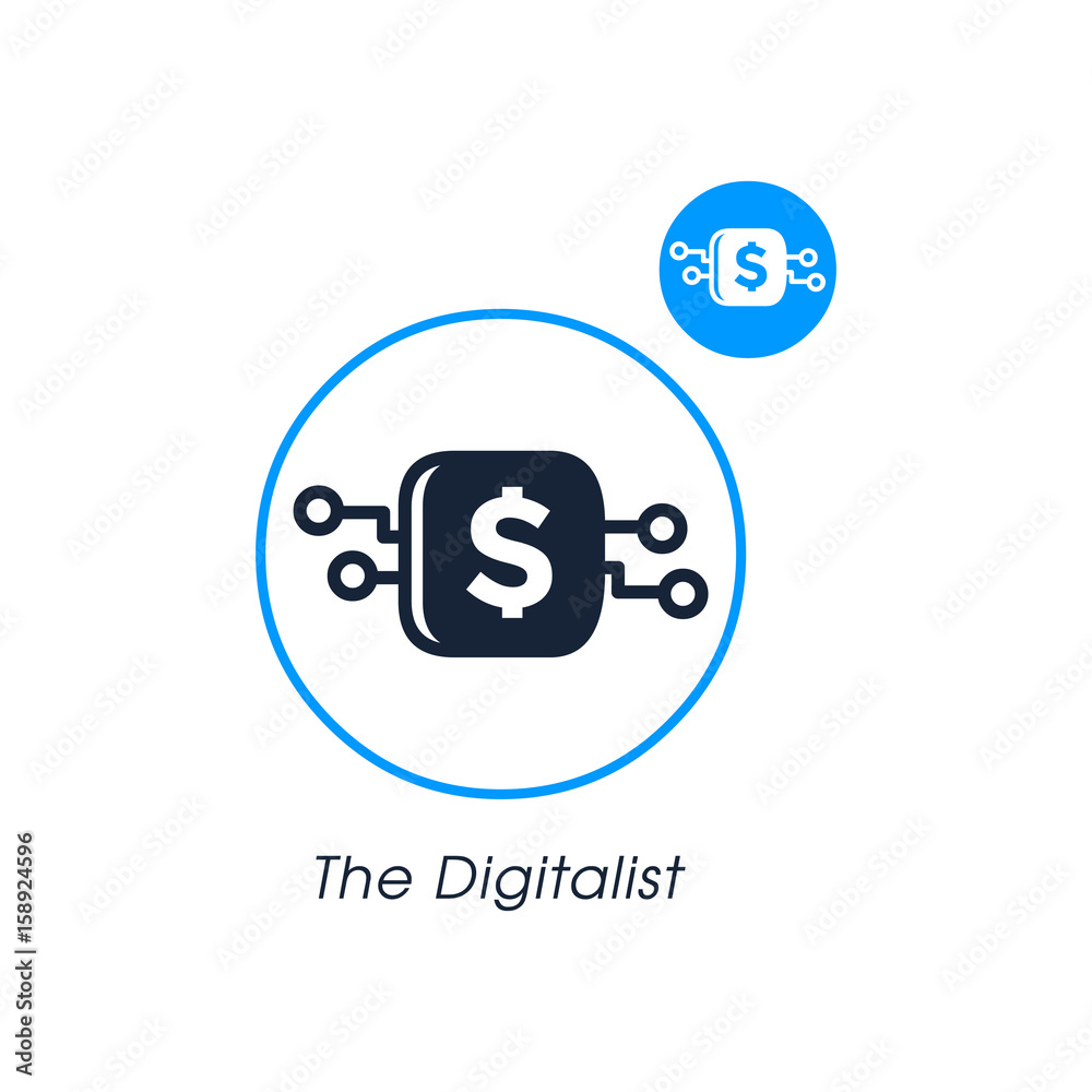 the digitalist. modern website icon the digitalist. modern website icon